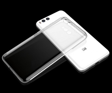 Накладка силиконовая для Xiaomi Mi 6 (5,15&quot;) прозрачная