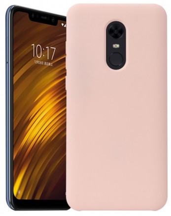 Накладка силиконовая Silicon Cover для Xiaomi Redmi 5 розовая