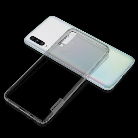 Накладка силиконовая Nillkin Nature TPU Case для Samsung Galaxy A70 A705 прозрачно-черная