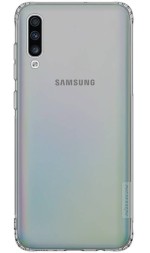 Накладка силиконовая Nillkin Nature TPU Case для Samsung Galaxy A70 A705 прозрачно-черная