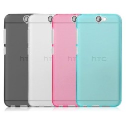 Силиконовая накладка для HTC One A9 прозрачная