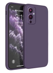 Накладка силиконовая Soft Touch для OnePlus 9 фиолетовая
