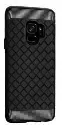 Накладка силиконовая i-Zore для Samsung Galaxy S9 G960 плетеная черная