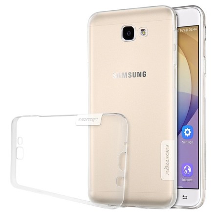 Накладка силиконовая Nillkin Nature TPU Case для Samsung Galaxy J7 Prime G610/On7 (2016) прозрачная