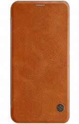 Чехол-книжка Nillkin Qin Leather Case для Samsung Galaxy J6 (2018) J600 коричневый