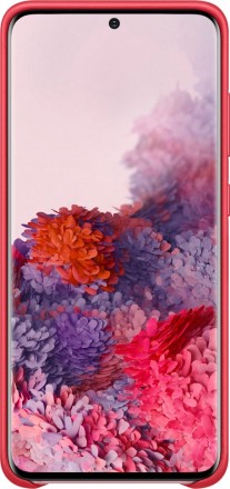 Накладка Samsung Leather Cover для Samsung Galaxy S20 G980 EF-VG980LREGRU красная