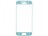 Защитное стекло PRO+ для Samsung Galaxy A3 (2017) A320 полноэкранное голубое