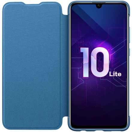 Чехол-книжка PU Flip Cover для Huawei P Smart 2019 / Honor 10 Lite синий