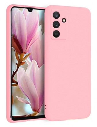 Накладка силиконовая Silicone Cover для Samsung Galaxy M23 5G M236 / Samsung Galaxy M13 4G M135 розовая