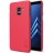 Накладка пластиковая Nillkin Frosted Shield для Samsung Galaxy A8 (2018) A530 красная