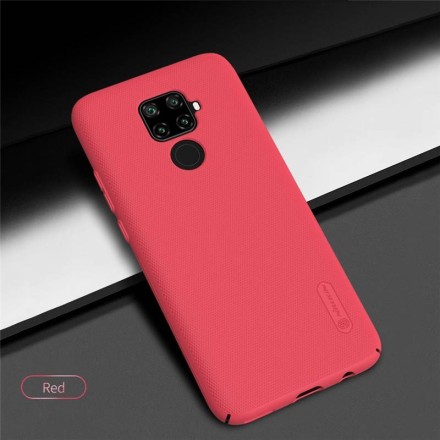 Накладка пластиковая Nillkin Frosted Shield для Huawei Mate 30 Lite / Huawei Nova 5i Pro красная