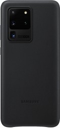 Накладка Samsung Leather Cover для Samsung Galaxy S20 Ultra G988 EF-VG988LBEGRU черная