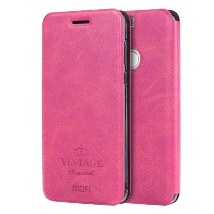 Чехол-книжка Mofi Vintage Classical для Huawei Honor 8 розовый