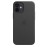 Накладка Apple Leather Case MagSafe для iPhone 12 Mini MHKA3ZE/A чёрная