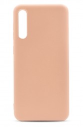 Накладка силиконовая Silicone Cover для Samsung Galaxy A50 (2019) A505 бежевая
