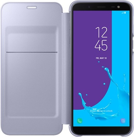 Чехол Samsung Wallet Cover для Samsung Galaxy J6 (2018) J600 EF-WJ600CEEGRU пурпурный