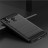 Накладка силиконовая для Samsung Galaxy M20 M205 карбон сталь черная