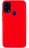 Накладка силиконовая Silicone Cover для Samsung Galaxy M31 M315 красная