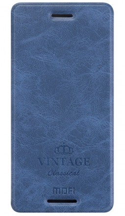 Чехол Mofi Vintage Classical для Xiaomi Mi 9 Lite синий