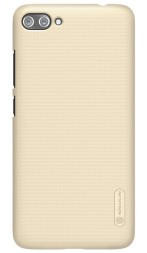 Накладка пластиковая Nillkin Frosted Shield для Asus Zenfone 4 Max ZC554KL золотая