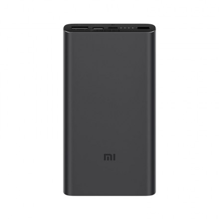Аккумулятор Xiaomi Mi Power Bank 3 (2019) 10000mAh Black (черный) внешний универсальный