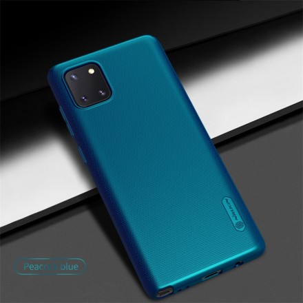 Накладка пластиковая Nillkin Frosted Shield для Samsung Galaxy Note 10 Lite N770 синяя