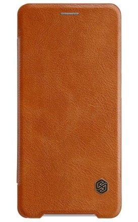 Чехол-книжка Nillkin Qin Leather Case для Sony Xperia XZ2 Compact коричневый