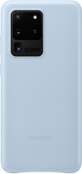 Накладка Samsung Leather Cover для Samsung Galaxy S20 Ultra G988 EF-VG988LLEGRU голубая