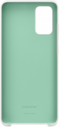 Накладка Samsung Silicone Cover для Samsung Galaxy S20 Plus G985 EF-PG985TWEGRU белая