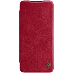 Чехол-книжка Nillkin Qin Leather Case для Samsung Galaxy A12 A125 красный