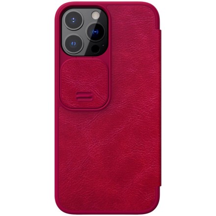 Чехол Nillkin Qin Pro Leather Case для Apple iPhone 13 Pro Max Red (красный)