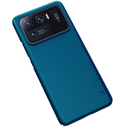 Накладка пластиковая Nillkin Frosted Shield для Xiaomi Mi 11 Ultra синяя
