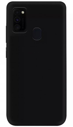 Накладка силиконовая Silicone Cover для Samsung Galaxy M30s / Samsung Galaxy M21 чёрная