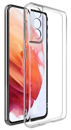 Накладка силиконовая Clear Case для Samsung Galaxy S21 FE G990 прозрачная