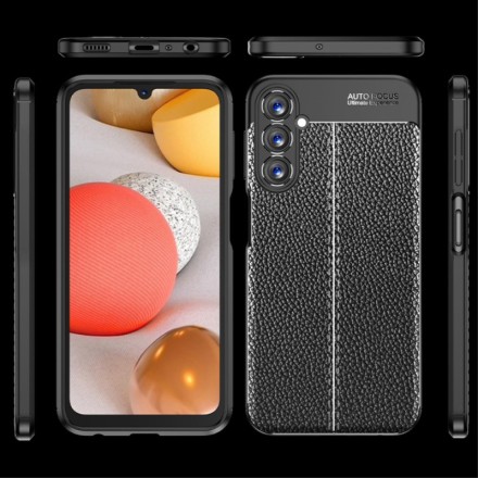 Накладка силиконовая для Samsung Galaxy A25 5G под кожу чёрная