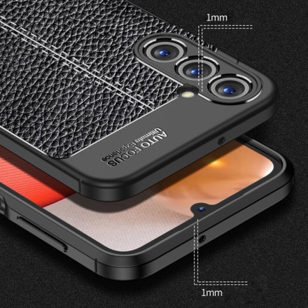 Накладка силиконовая для Samsung Galaxy A25 5G под кожу чёрная