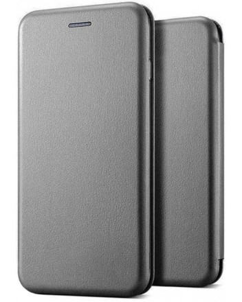 Чехол-книжка Fashion Case для Xiaomi Redmi 9C / Xiaomi Redmi 10A серый