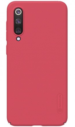 Накладка пластиковая Nillkin Frosted Shield для Xiaomi Mi 9 SE красная