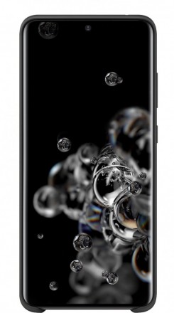 Накладка Samsung Silicone Cover для Samsung Galaxy S20 Ultra G988 EF-PG988TBEGRU чёрная