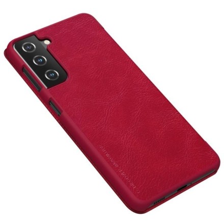 Чехол-книжка Nillkin Qin Leather Case для Samsung Galaxy S21 Plus G996 Красный