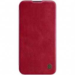 Чехол Nillkin Qin Pro Leather Case для Apple iPhone 13 Pro Red (красный)