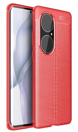 Накладка силиконовая для Huawei P50 Pro под кожу красная