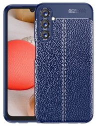 Накладка силиконовая для Samsung Galaxy A25 5G под кожу синяя