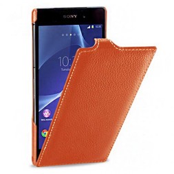 Чехол Melkco Jacka Type для Sony Xperia Z2 оранжевый