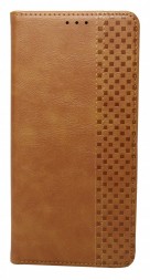 Чехол-книжка для Xiaomi Redmi Note 10 Pro Book Type коричневая