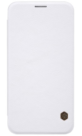 Чехол-книжка Nillkin Qin Leather Case для LG V30 белый