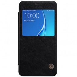 Чехол Nillkin Qin Leather Case для Samsung Galaxy J7 (2016) J710 Black (черный)