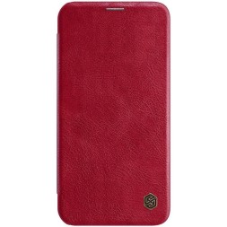 Чехол-книжка Nillkin Qin Leather Case для Apple iPhone 12 Pro Max красный