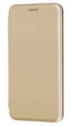 Чехол-книжка Fashion Case для Samsung Galaxy S21 FE G990 золотистая