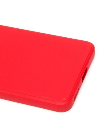 Накладка силиконовая Soft Touch для Xiaomi 12 Lite красная